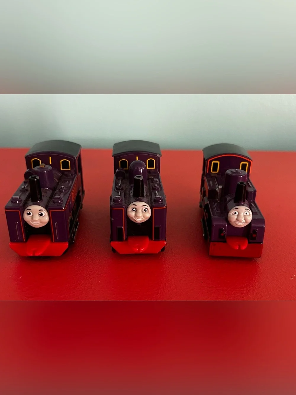 Vintage ERTL Thomas & Friends Railway Engine Culdee, Godred, Lord Harry Set of 3
